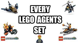 EVERY LEGO AGENTS SET - (LEGO AGENTS HISTORY)