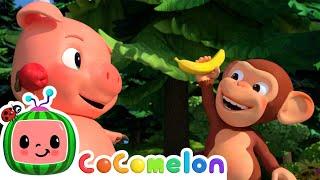 Apples and Bananas! | CoComelon Animal Time | Animals for Kids