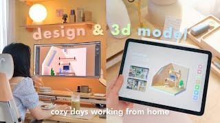 Day In The Life as a Software Engineer & Designer | Figma Design & Spline 3D Model My Website W/ Me!