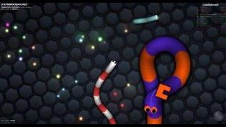 slither.io погоня червей