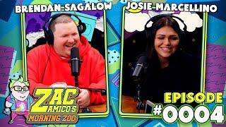 Brendan Sagalow and Josie Marcellino | Zac Amico's Morning Zoo Ep 0004