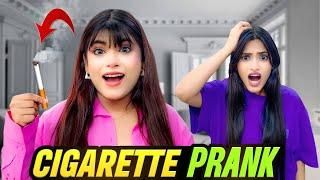 Cigarette  Prank On My Family | *Bohot Pitayi Hui * | Mahjabeen Ali