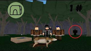 Прохождение кемпинг 1 Horror Camping roblox Story = Страшная история