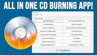 AnyBurn All in One Free CD Burning and Ripping App