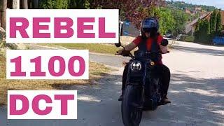 Honda CMX 1100 Rebel DCT 2021 test - Girls on the bike