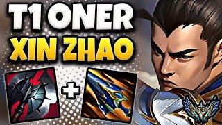 T1 Oner Xin Zhao vs Skarner [ Jungle ] Patch 14.18 Korea Challenger 