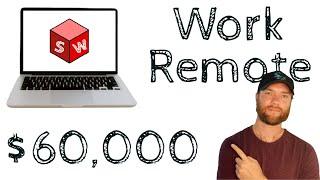 Solidworks Work From Home Job! (No Degree Required)