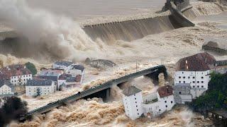 Tragedy in Austria! Dam failure and worst flooding in 10 years, Europe is praying