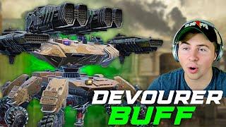 Pixonic Just Made The Devourer WAY Stronger... Big HP & Ability BUFF vs Mauler | War Robots