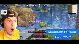 Parkour Mountain Pubg Mobile Gameplay | Code 69669 | #pubgmobile #pubg #game