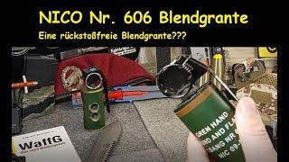 SEK NICO-Blendgranate Nr. 606 – Zuschauergeschenk, vielen Dank! / Irritationskörper, Flash Bang