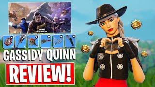 CASSIDY QUINN Battle Pass Review | Gameplay + Combos!