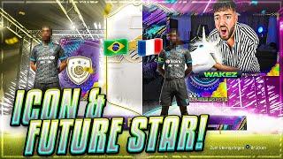 OMG!!! FUTURE STAR + ICON & MESSI im PACK OPENING  FIFA 21 EA GÖNNT 