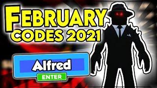 All "New [ Alfred ] Update Working Codes 2021 in Roblox Survive the Killer