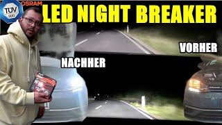 OSRAM NIGHT BREAKER H7 mit TÜV! / VW GOLF 7 Facelift Einbauanleitung & Vorher- Nacher Vergleich