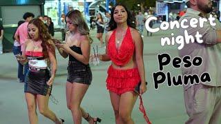 Stunning fashions in Las Vegas, Peso Pluma tour 2024