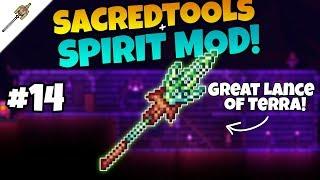 My New Favourite Throwing Weapon! Spirit Mod + SacredTools Mod Let's Play ||Episode 14||