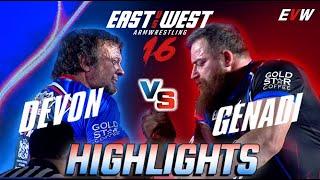 Devon Larratt VS Genadi Kvikvinia EVW16 Highlights