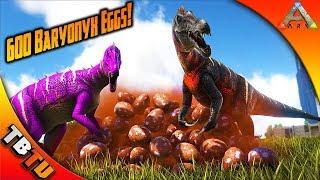 BARYONYX BREEDING AND MUTATIONS! BARYONYX COLOR MUTATIONS! Ark Survival Breeding Evolved
