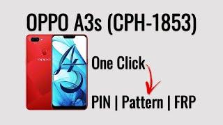 OPPO A3S (CPH1853) PIN/Pattern Remove in 1 Click - UMT Dongle Tutorial | No Disassembly!