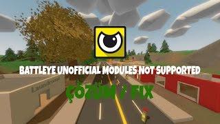 [Çözüm/Fix] Unturned BattlEye Unofficial Modules Not Supported