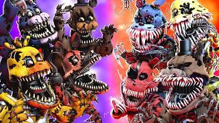 [SFM FNaF] Corrupted vs Nightmare VR