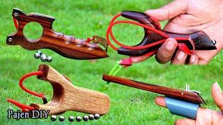 4 Simple Wooden Slingshots With Amazing Accuracy