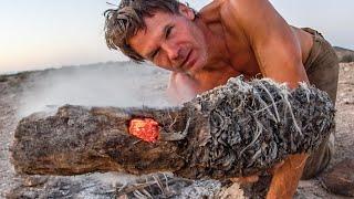 Friction Fire in Real Time using an Amazing Tinder