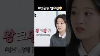 왕크니까 왕귀엽다는 안유진 살롱드립