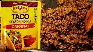 How To Make: Ground Meat for Tacos with Old El Paso Taco Seasoning