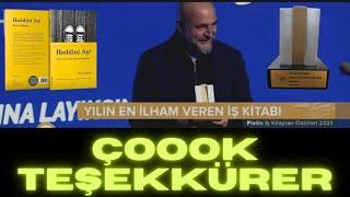 Haddini Aş Yılın En İlham Veren İş Kitabı Seçildi!