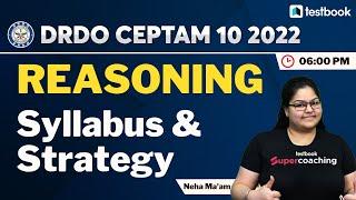 DRDO CEPTAM 10 Reasoning Syllabus 2022 | Important Topics for DRDO STA B & Technician | Neha Ma'am