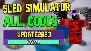 ALL SLED SIMULATOR CODES | Roblox Sled Simulator Codes (February 2023)