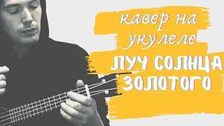 Лучь солнца золотого.  Ukulel cover. Исполнение песни под укулеле.