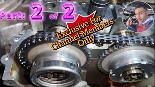 Mercedes C200 W205 Engine Timing Chain Setup Part 2