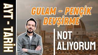 Not Alıyorum Gulam   Pençik ve Devşirme Sistemi