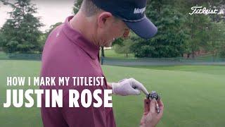 Justin Rose | A Closer Look at his Titleist Pro V1x