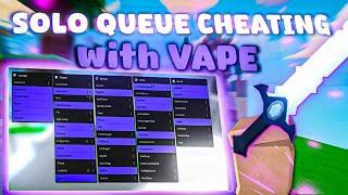 Solo Queue "LEGIT CHEATING" | Ft Vape V4 || NO CALLOUTS, UNDETECTED LEGIT CONFIG.