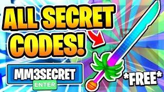 ALL *NEW* SECRET OP GODLY MURDER MYSTERY 3 CODES! UPDATERoblox MM3