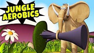 Gazoon - Ep 12 | The Elephant does his Aerobics | Funny Animal Cartoons | HooplaKidz Tv