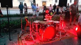 Drum solo by Dubov Nikita 10 years old Primorsky Boulevard, Odessa, Ukraine