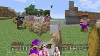 Minecraft Ps4 Играем вместе. Обзор