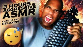 ‼️3 Hour Aggressive ASMR Video Will Put You to Sleep Quickly!  (no mid ads)