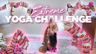 EXTREME YOGA CHALLENGE W/ MY BF |Vlogmas day 13