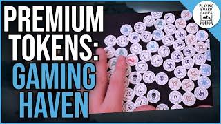 Showcasing Chaos Tokens and other Premium Products from Gaming Haven (Arkham Horror)