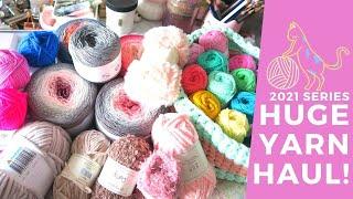 Huge Yarn Haul for Weaving & Crochet