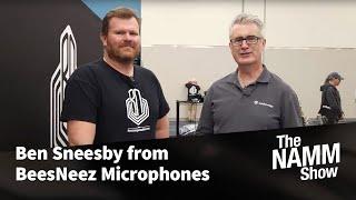 NAMM 2024: Ben Sneesby from BeesNeez Microphones