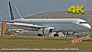 Airbus A320 BA Euroflyer Avion Express (9H-AMJ) rare!