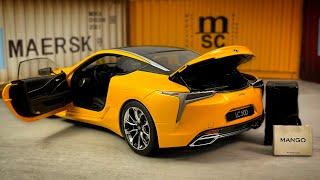 2022 Lexus LC 500 by Autoart | 1/18 Diecast Car Model | Cinematic Video