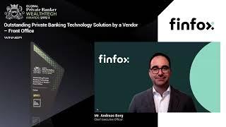 [GWT24] Outstanding Private Banking Technology Solution by a Vendor – Front Office (finfox)